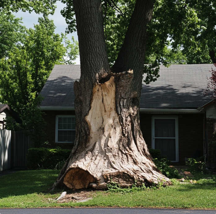 problematic tree growing in yard problematic tree growing in yard