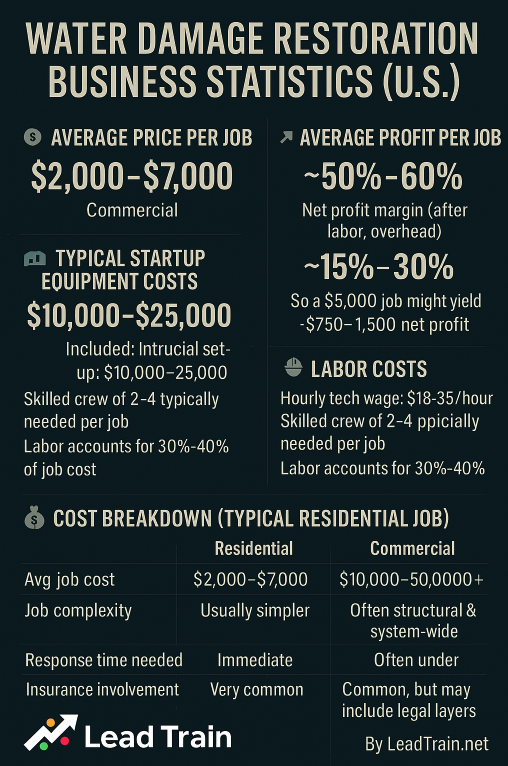 water damage lead generation infographic 2